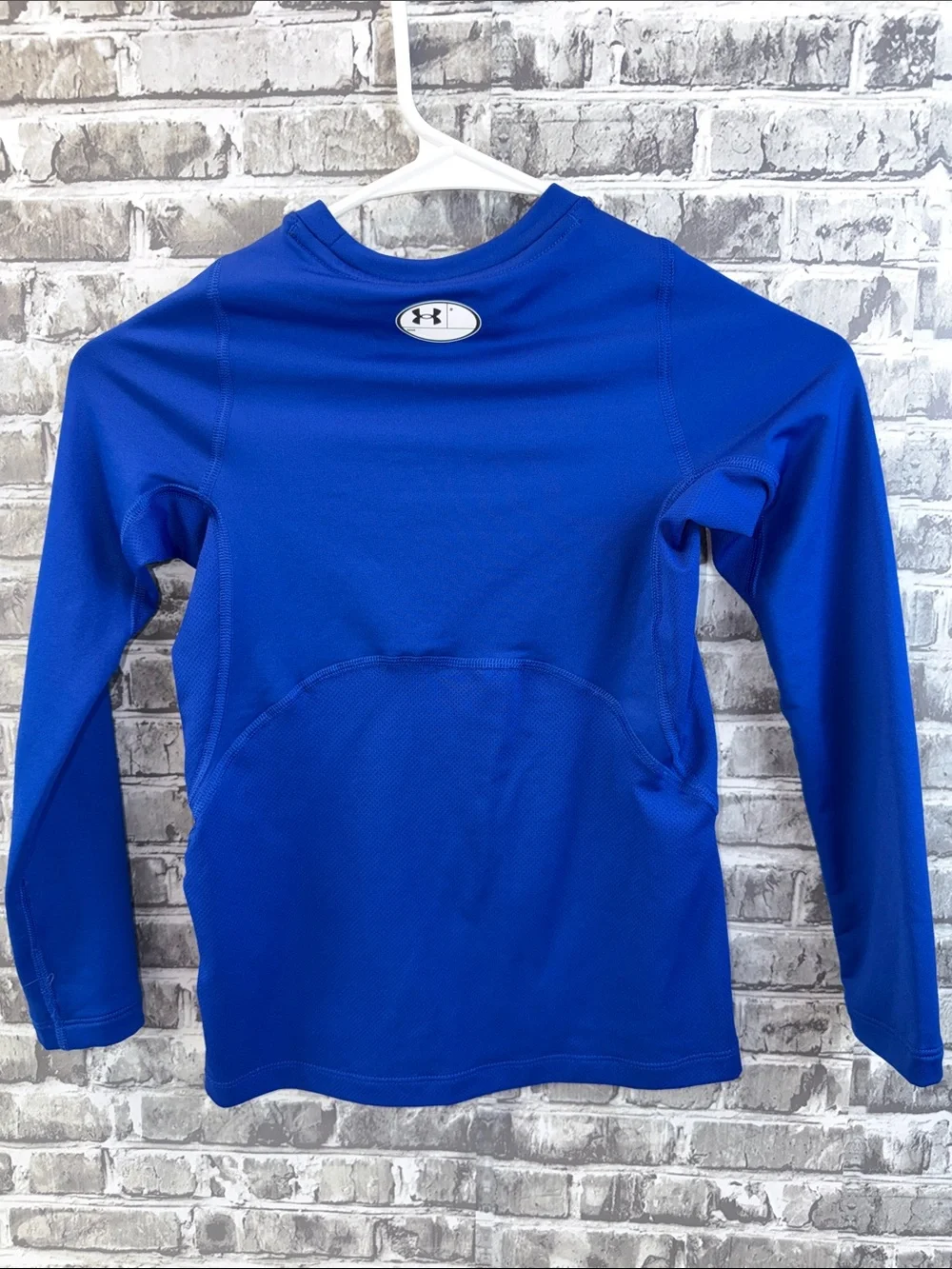 Under Armour Royal Blue Long Sleeve Athletic Tee